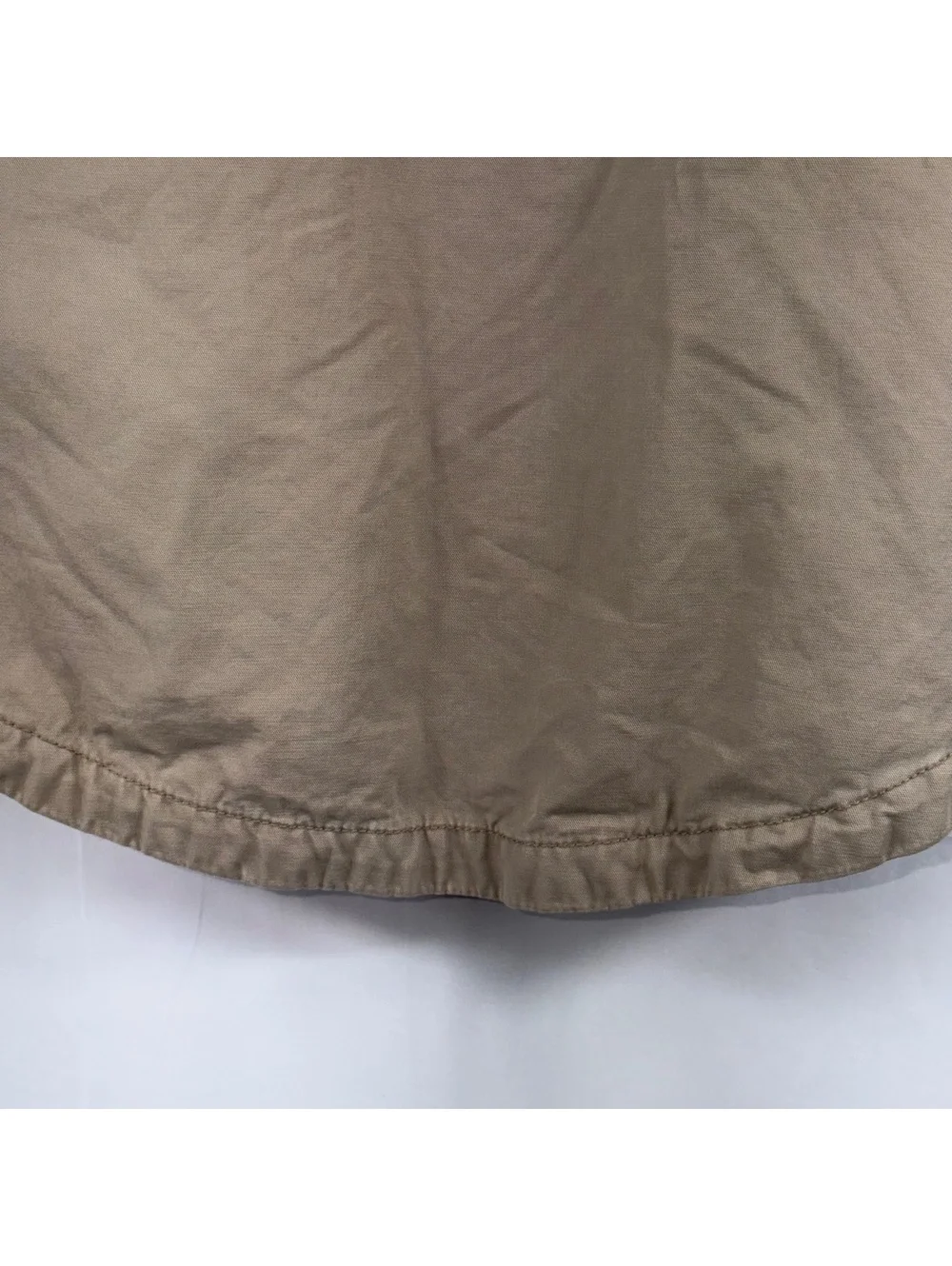 Gap Kids Girls S 6-7 Khaki Hooded Utility Jacket